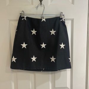 NWOT Altard State Leather Skirt